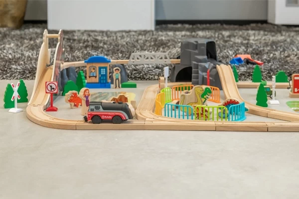 Erweiterbar mit automatischem Zug