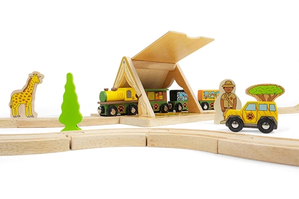 Einfacher Anschluss an die Bahnschienen