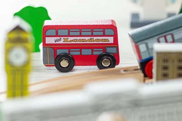 Der berühmte rote Doppeldecker