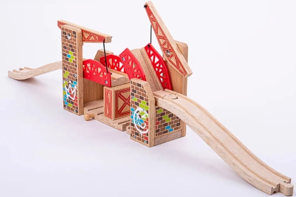 Brücke teilweise oben