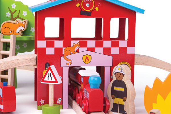 Feuerwache in der Mitte