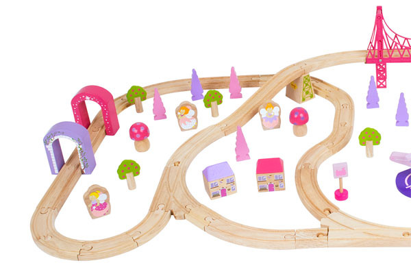 Lustige Eisenbahn für Mädchen